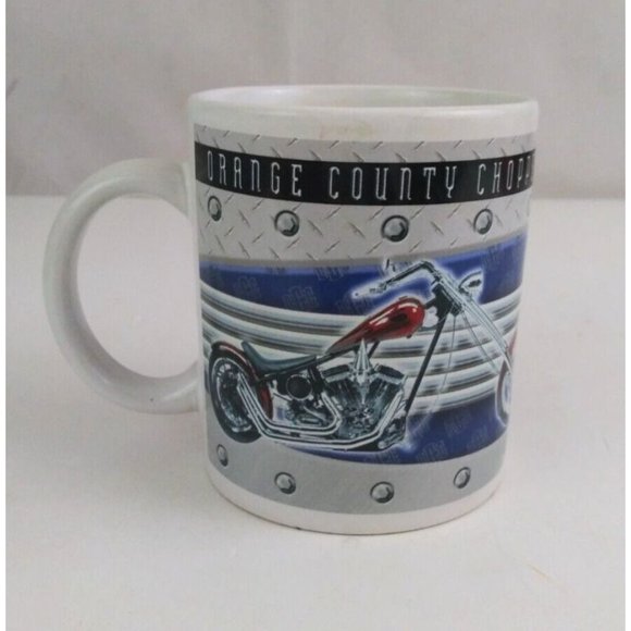 2005 Houston Foods Orange County Choppers 3.75" Coffee Cup Mug - Picture 1 of 7